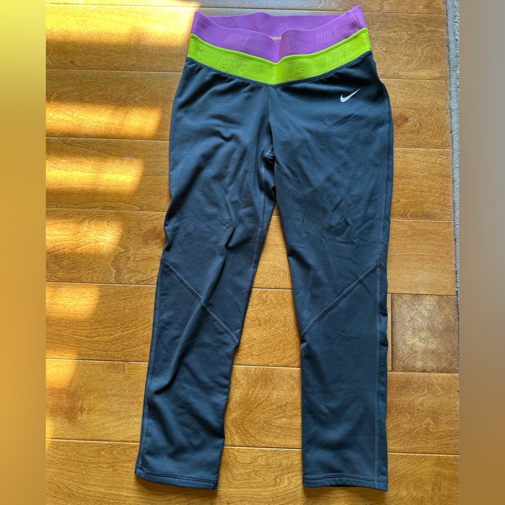 Nike fleece lined running tights
